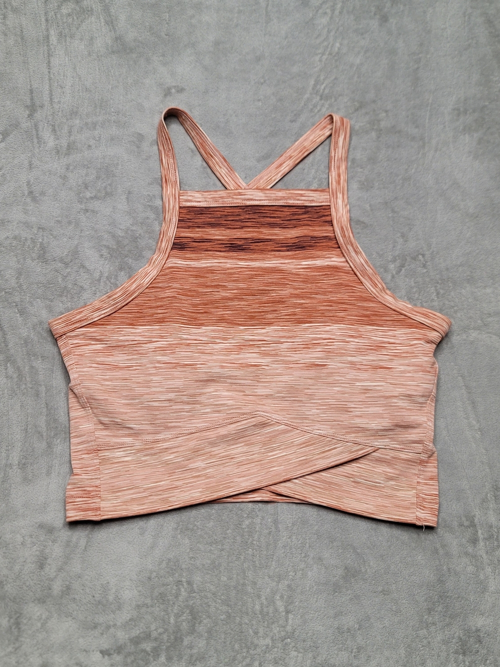 prAna Women's Blazing Star Bralette Autumn Stripe Small EUC